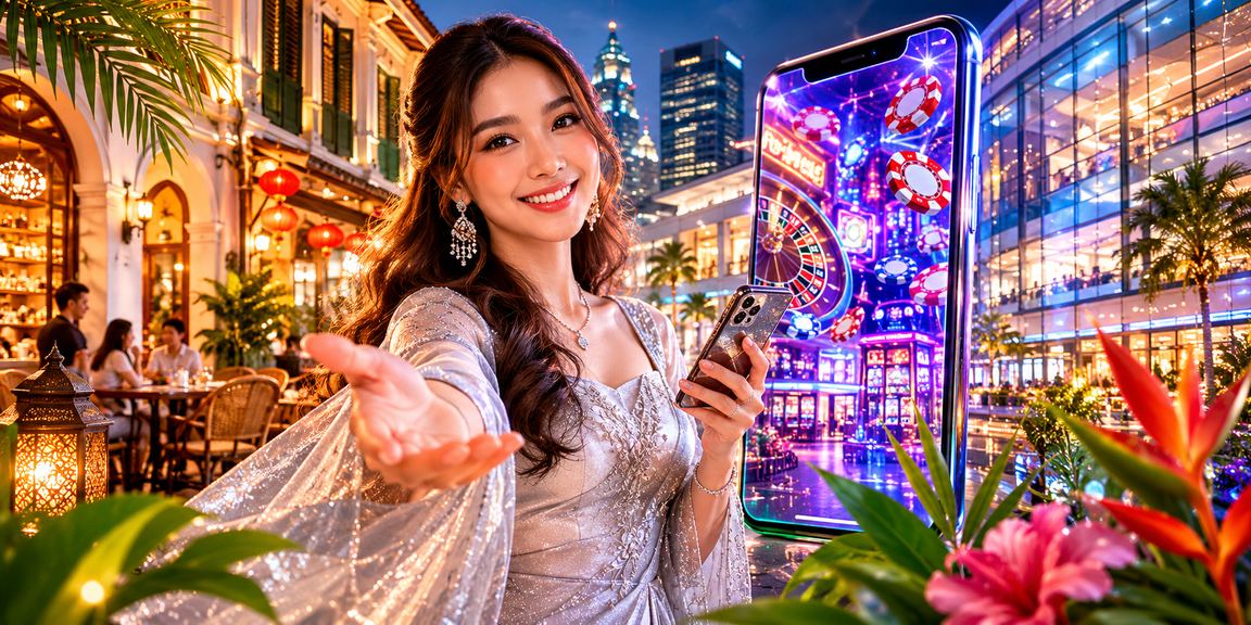 Pemain casino mudah alih Malaysia menikmati poker semasa Hari Raya di Ipoh